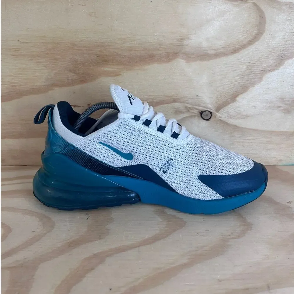 Nike - Air Max 270 SE - Athletic Shoes - White/Blue - Men's - 11 - AQ9164-102
